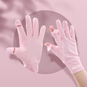 Sun protection gloves