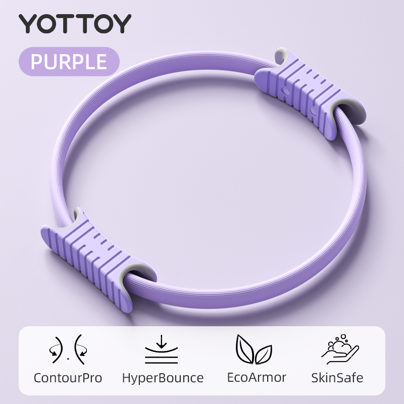 YOTTOY Pilates Ring – Multi-Grip Resistance Band for Legs & Arms