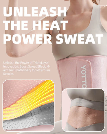 Sweat & Sculpt Waist Belt