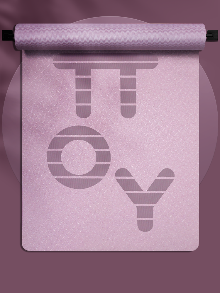 LOGO Yoga Mat | L185×W80/90