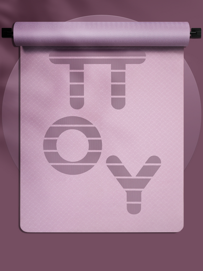 LOGO Yoga Mat | L185×W80/90