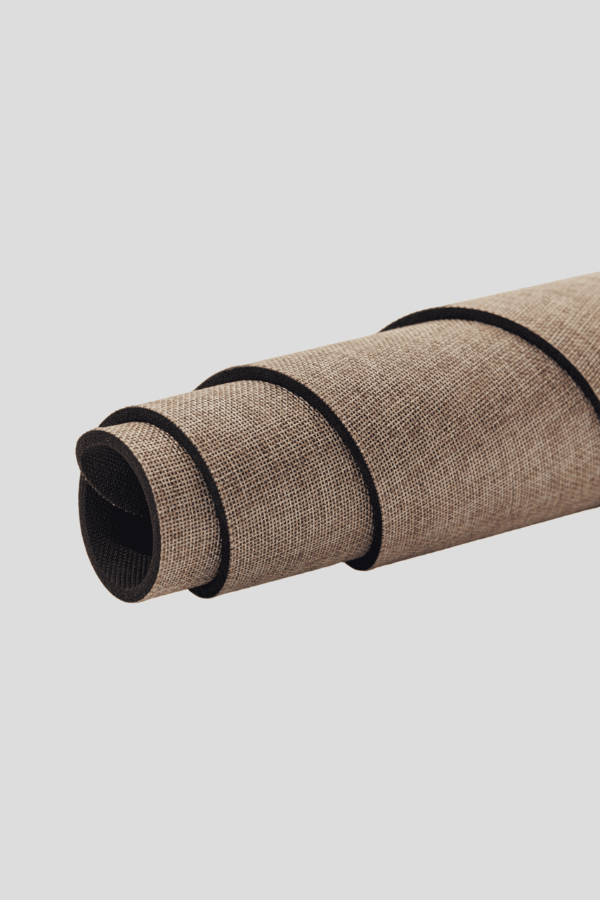 Natural Linen & Rubber Yoga Mat - YOTTOY