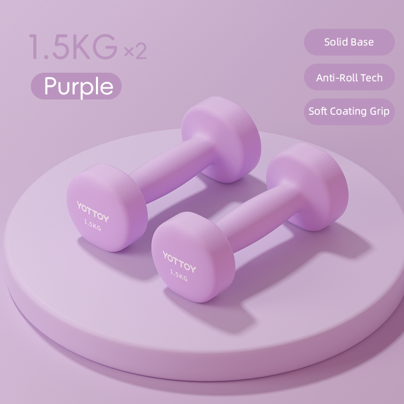 Women's Cast Iron Dumbbell Set