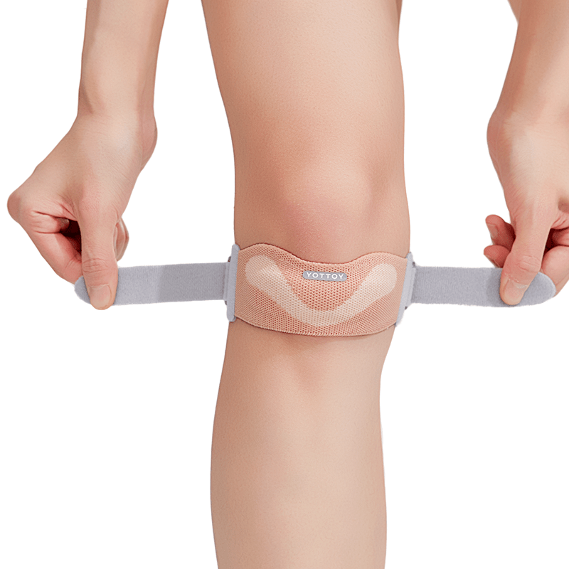 Ultra - Light 12 mm Silicone Patella Strap – Breathable Knee Support - YOTTOY