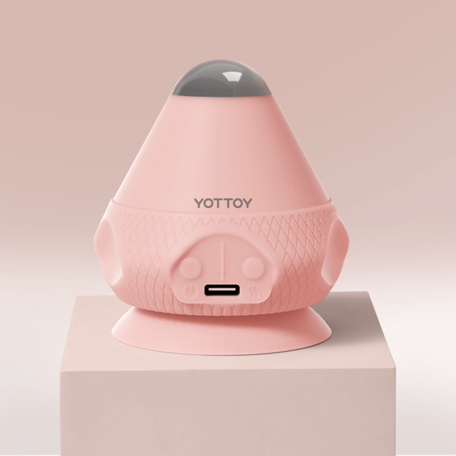 YOTTOY Heated Massage Ball w/ Suction & Dual - Speed Relief - YOTTOY