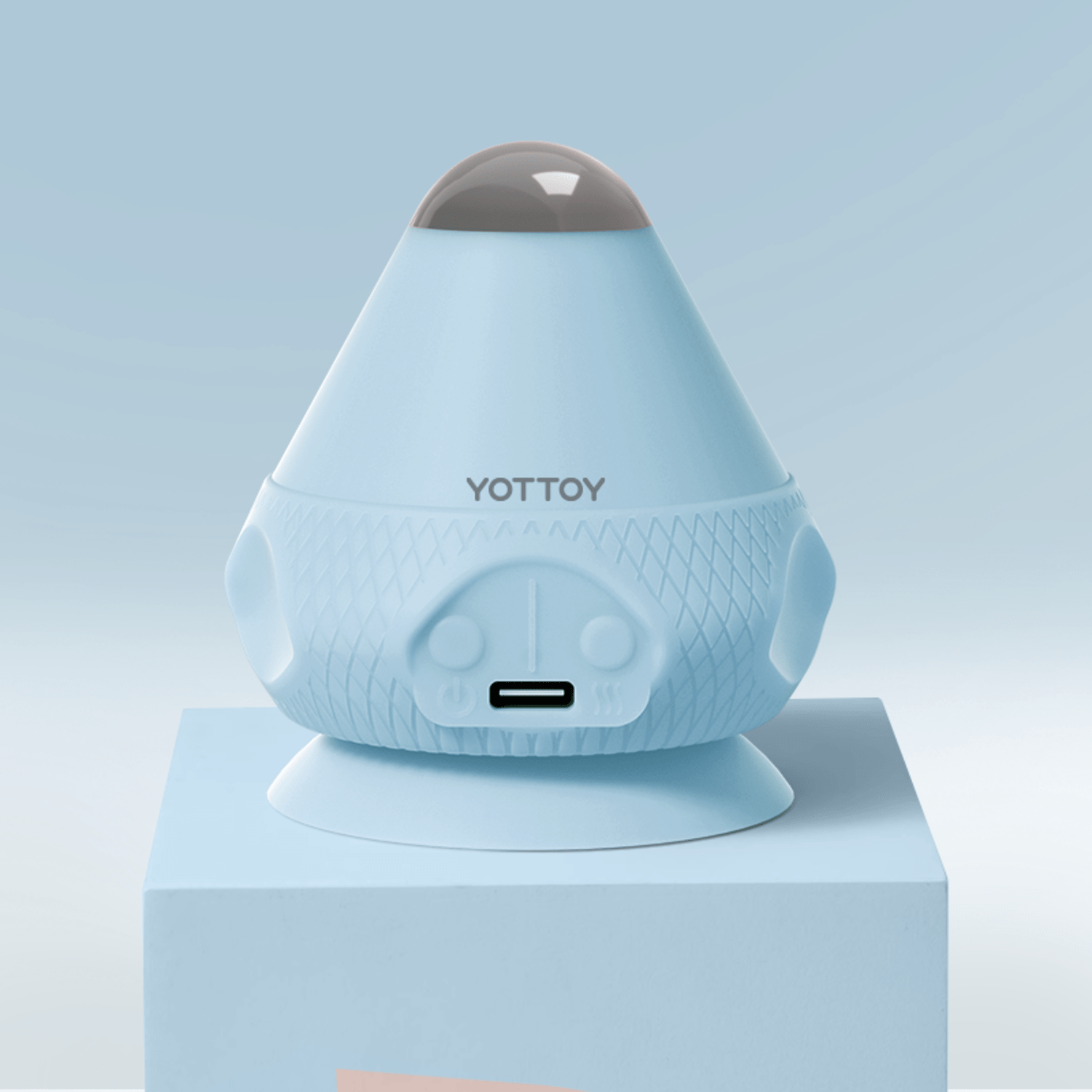 YOTTOY Heated Massage Ball w/ Suction & Dual - Speed Relief - YOTTOY