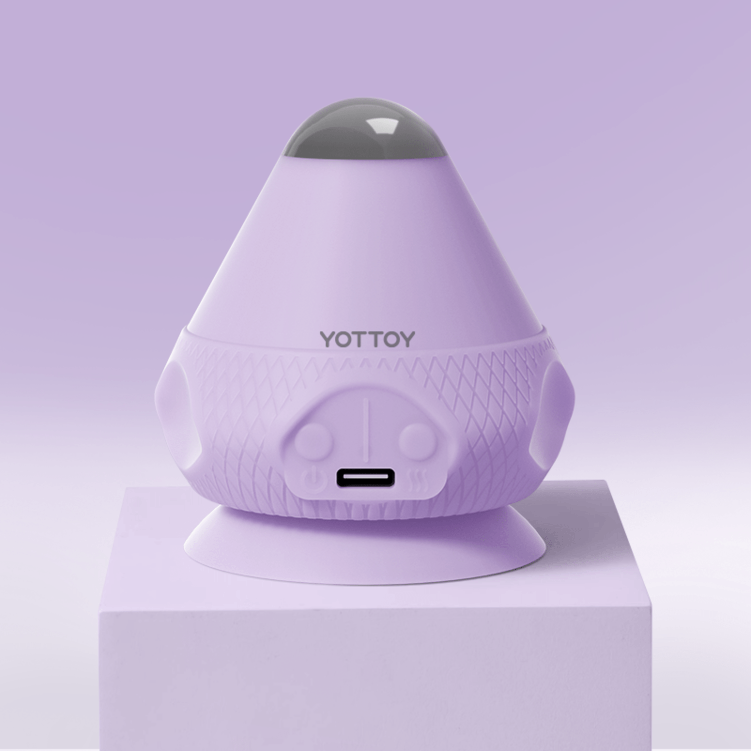 YOTTOY Heated Massage Ball w/ Suction & Dual - Speed Relief - YOTTOY