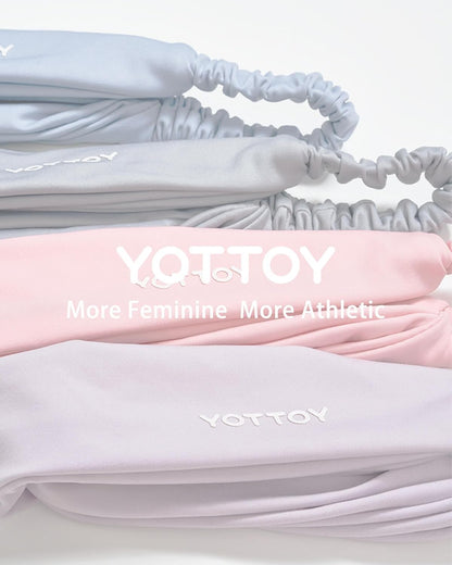 YOTTOY Non Slip Headbands Elastic Sweatbands Sport Workout Hairband - YOTTOY